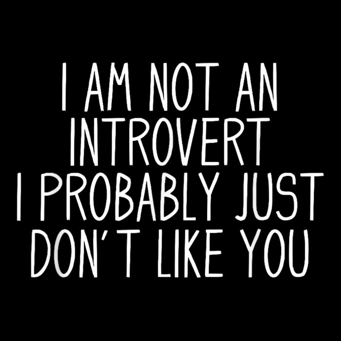 Funny Antisocial Introvert Mousepad