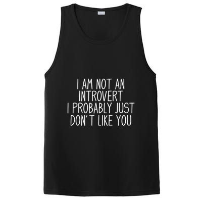 Funny Antisocial Introvert PosiCharge Competitor Tank