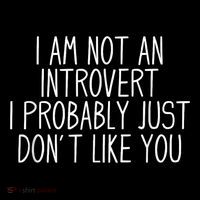 Funny Antisocial Introvert Toddler Fine Jersey T-Shirt