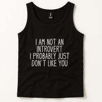 Funny Antisocial Introvert Tank Top