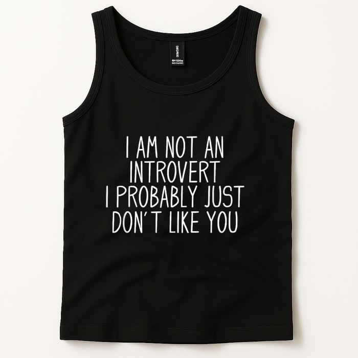 Funny Antisocial Introvert Tank Top