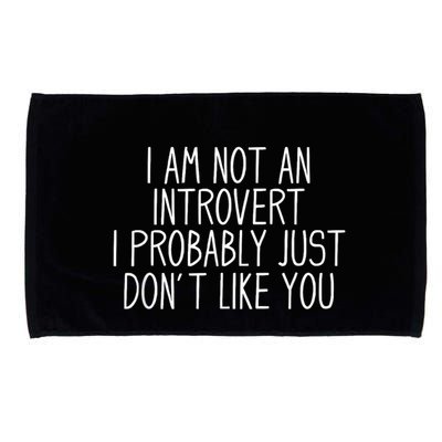Funny Antisocial Introvert Microfiber Hand Towel