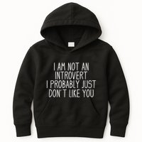 Funny Antisocial Introvert Kids Hoodie
