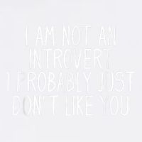 Funny Antisocial Introvert Garment-Dyed Sweatshirt