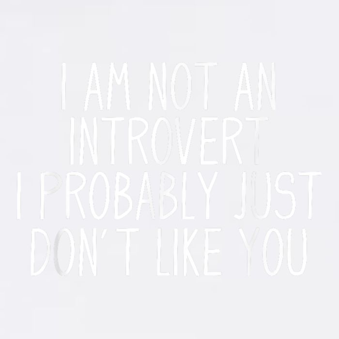 Funny Antisocial Introvert Garment-Dyed Sweatshirt