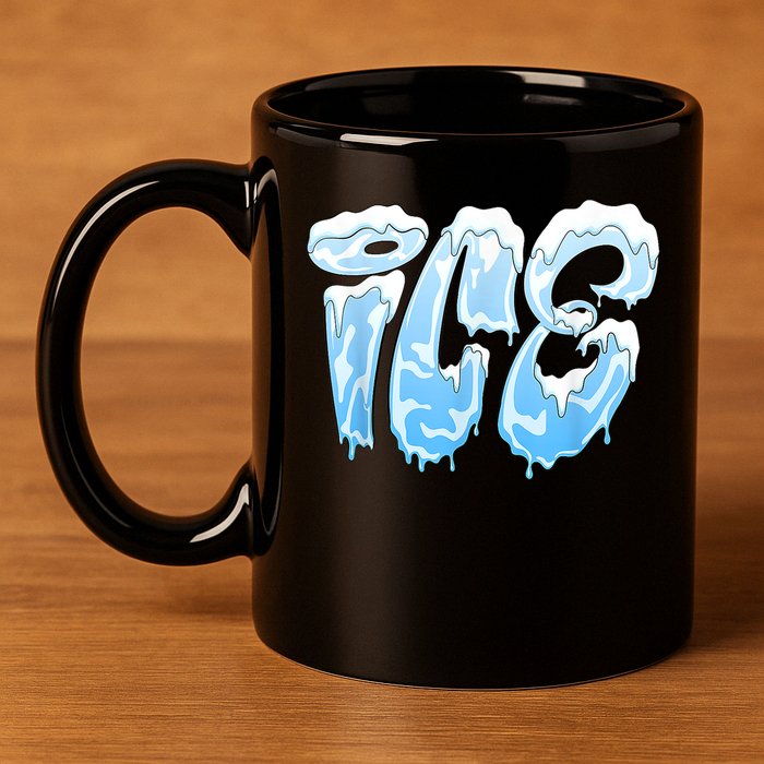 Fire And Ice Costume Halloween Family Matching Ice And Baby 11oz C Handle Ceramic Mug