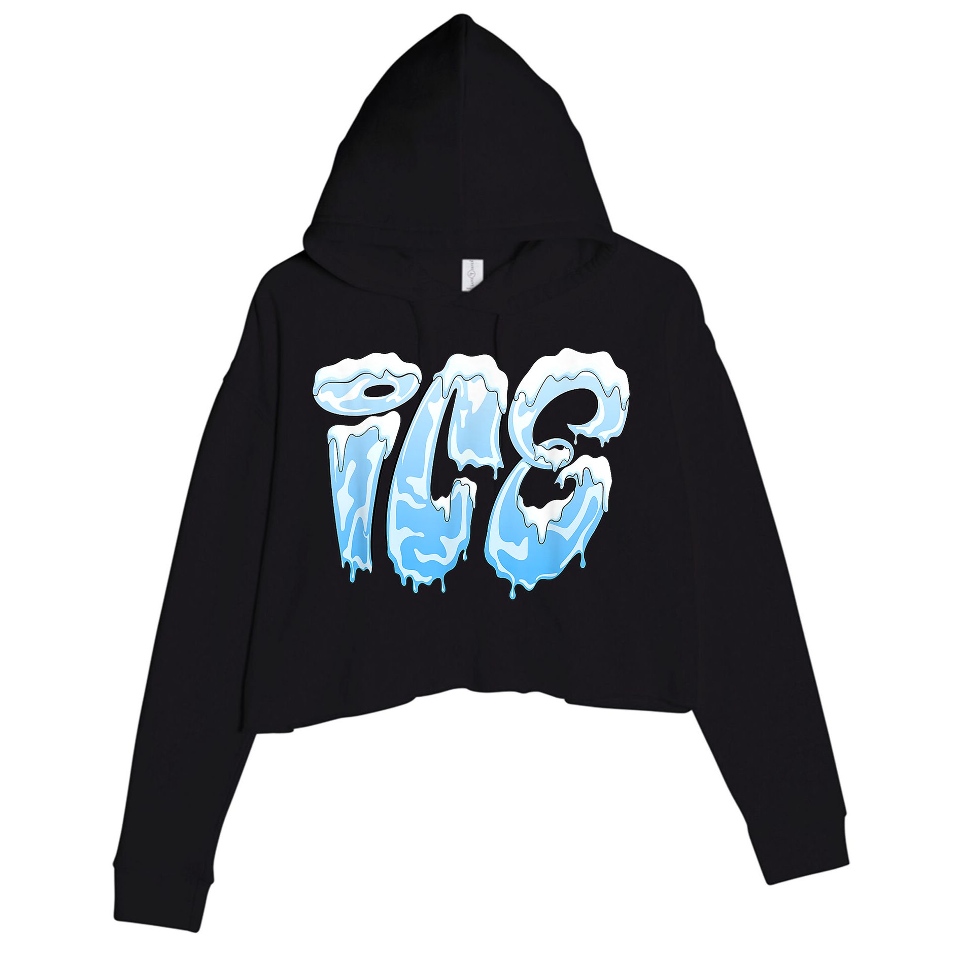 Fire And Ice Costume Halloween Family Matching Ice And Baby Crop Fleece Hoodie