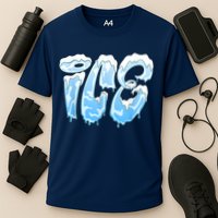 Fire And Ice Costume Halloween Family Matching Ice And Baby Cooling Performance Crew T-Shirt