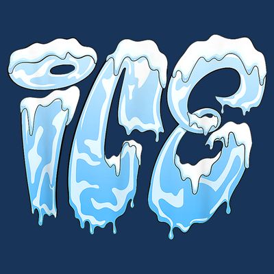 Fire And Ice Costume Halloween Family Matching Ice And Baby T-Shirt