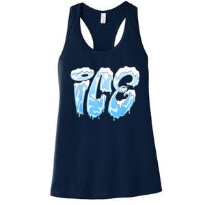 Fire And Ice Costume Halloween Family Matching Ice And Baby Women's Racerback Tank