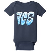 Fire And Ice Costume Halloween Family Matching Ice And Baby Baby Bodysuit