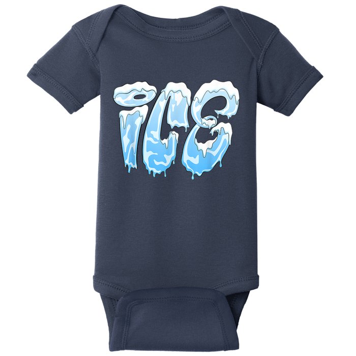 Fire And Ice Costume Halloween Family Matching Ice And Baby Baby Bodysuit