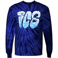 Fire And Ice Costume Halloween Family Matching Ice And Baby Tie-Dye Long Sleeve Shirt