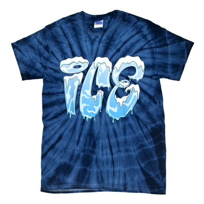 Fire And Ice Costume Halloween Family Matching Ice And Baby Tie-Dye T-Shirt