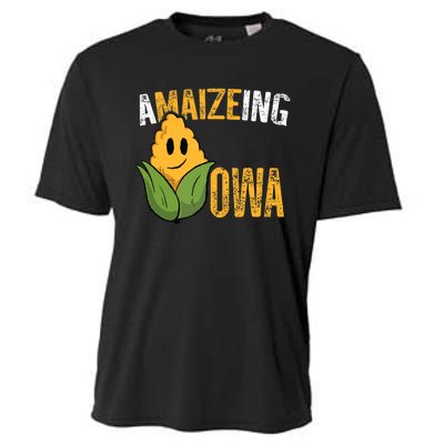 Funny Amaizeing Iowa Cooling Performance Crew T-Shirt