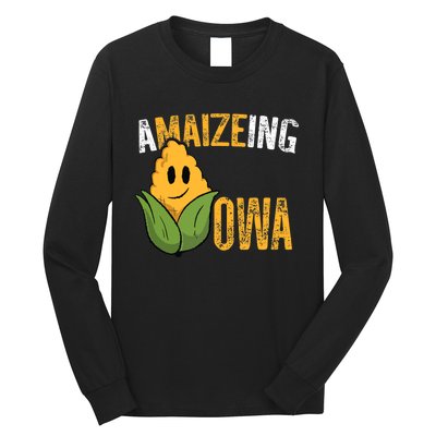 Funny Amaizeing Iowa Long Sleeve Shirt