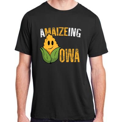 Funny Amaizeing Iowa Adult ChromaSoft Performance T-Shirt