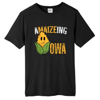 Funny Amaizeing Iowa Tall Fusion ChromaSoft Performance T-Shirt