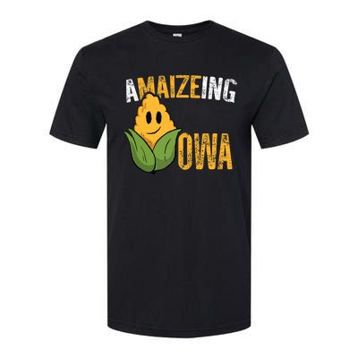 Funny Amaizeing Iowa Softstyle CVC T-Shirt