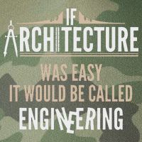 Funny Architect If Architecture Was Easy Legacy Tie Dye Trucker Hat