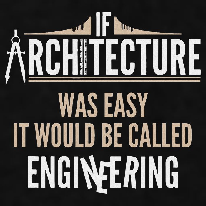 Funny Architect If Architecture Was Easy Ladies PosiCharge Tri-Blend Wicking Tank