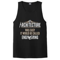 Funny Architect If Architecture Was Easy PosiCharge Competitor Tank