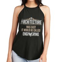 Funny Architect If Architecture Was Easy Women's Perfect Tri Rocker Tank