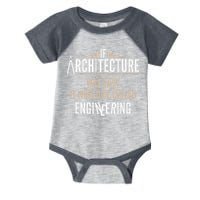 Funny Architect If Architecture Was Easy Infant Baby Jersey Bodysuit