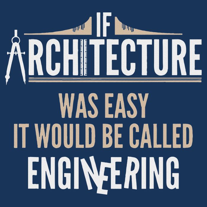 Funny Architect If Architecture Was Easy Infant Baby Jersey Bodysuit