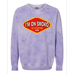 Funny Australia IM On Smoko The Chats Straya Aussie Punk Colorblast Crewneck Sweatshirt