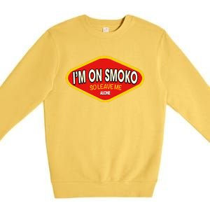 Funny Australia IM On Smoko The Chats Straya Aussie Punk Premium Crewneck Sweatshirt