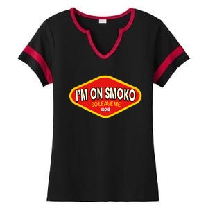 Funny Australia IM On Smoko The Chats Straya Aussie Punk Ladies Halftime Notch Neck Tee