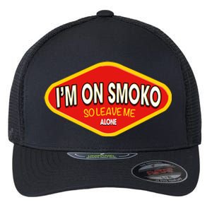 Funny Australia IM On Smoko The Chats Straya Aussie Punk Flexfit Unipanel Trucker Cap