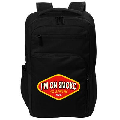 Funny Australia IM On Smoko The Chats Straya Aussie Punk Impact Tech Backpack