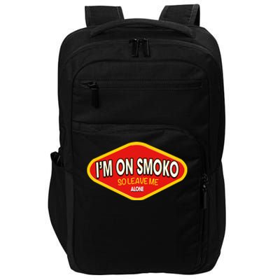 Funny Australia IM On Smoko The Chats Straya Aussie Punk Impact Tech Backpack