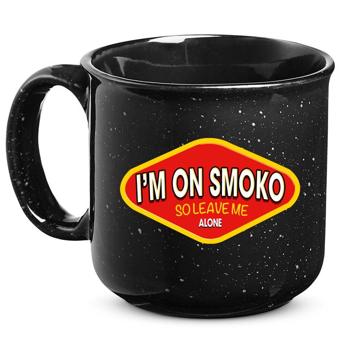 Funny Australia IM On Smoko The Chats Straya Aussie Punk 15oz Campfire Ceramic Mug