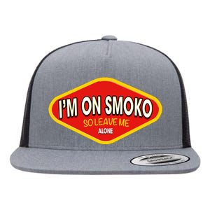 Funny Australia IM On Smoko The Chats Straya Aussie Punk Flat Bill Trucker Hat