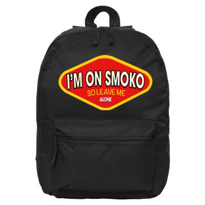 Funny Australia IM On Smoko The Chats Straya Aussie Punk 16 in Basic Backpack