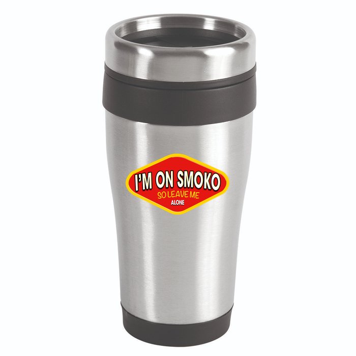 Funny Australia IM On Smoko The Chats Straya Aussie Punk 16oz Travel Tumbler