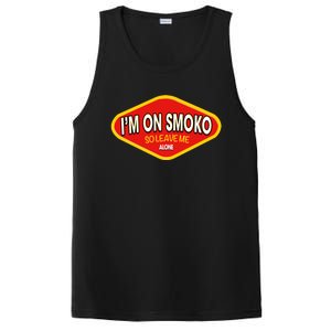 Funny Australia IM On Smoko The Chats Straya Aussie Punk PosiCharge Competitor Tank