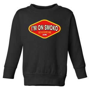 Funny Australia IM On Smoko The Chats Straya Aussie Punk Toddler Sweatshirt