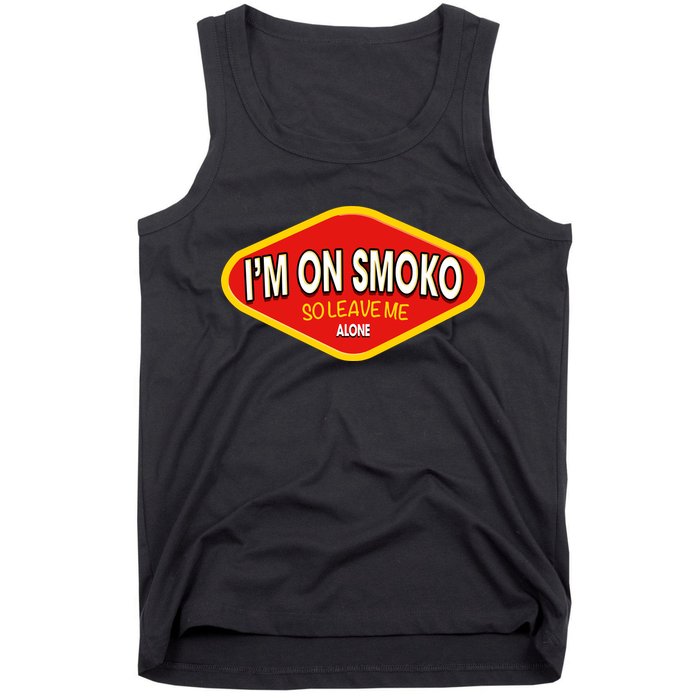 Funny Australia IM On Smoko The Chats Straya Aussie Punk Tank Top