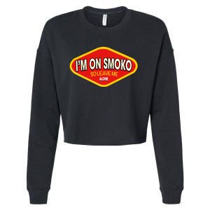 Funny Australia IM On Smoko The Chats Straya Aussie Punk Cropped Pullover Crew