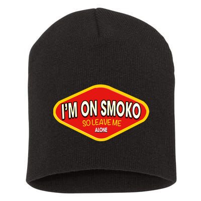 Funny Australia IM On Smoko The Chats Straya Aussie Punk Short Acrylic Beanie