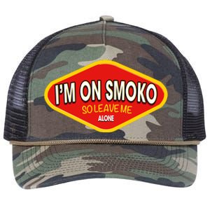 Funny Australia IM On Smoko The Chats Straya Aussie Punk Retro Rope Trucker Hat Cap