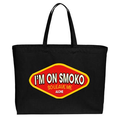 Funny Australia IM On Smoko The Chats Straya Aussie Punk Cotton Canvas Jumbo Tote