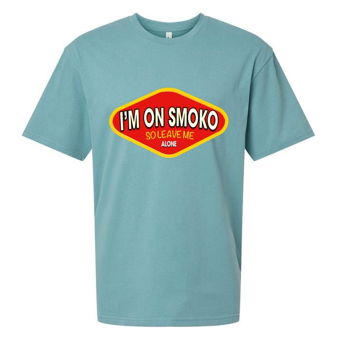 Funny Australia IM On Smoko The Chats Straya Aussie Punk Sueded Cloud Jersey T-Shirt