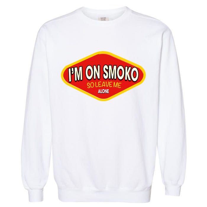 Funny Australia IM On Smoko The Chats Straya Aussie Punk Garment-Dyed Sweatshirt