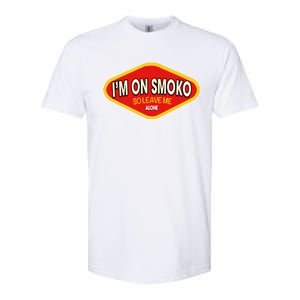 Funny Australia IM On Smoko The Chats Straya Aussie Punk Softstyle CVC T-Shirt