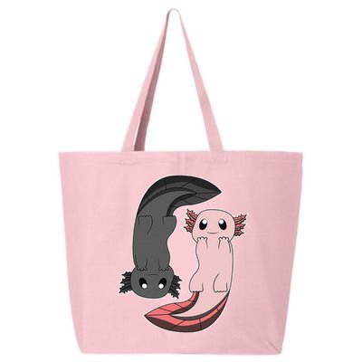 Funny Axolotl  I Yin Yang Reptile  25L Jumbo Tote